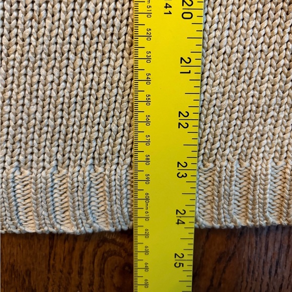 Ralph Lauren Purple Label Women’s Petite 100% Cotton Sweater Vintage Luxury Knit - Picture 6 of 7